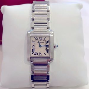 Cartier tank womens watch